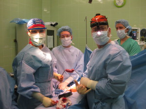Dr. Frenzel in Surgery